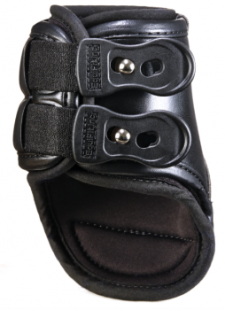 The first boots designed for the specific needs of Equitation riders! Eq-Teq has a classical, sophisticated appearance but is packed with features to provide ultimate protection and comfort for your horse.  Eq-Teq™ Boots featuring removable ImpacTeq™Liners are the most effective protection on the market today Anatomically molded outer shell Virtually unbreakable shock absorbing liner and 2 elastic straps for a more customized fit, are breathable and therefore cooling all while promoting circulation. Liners