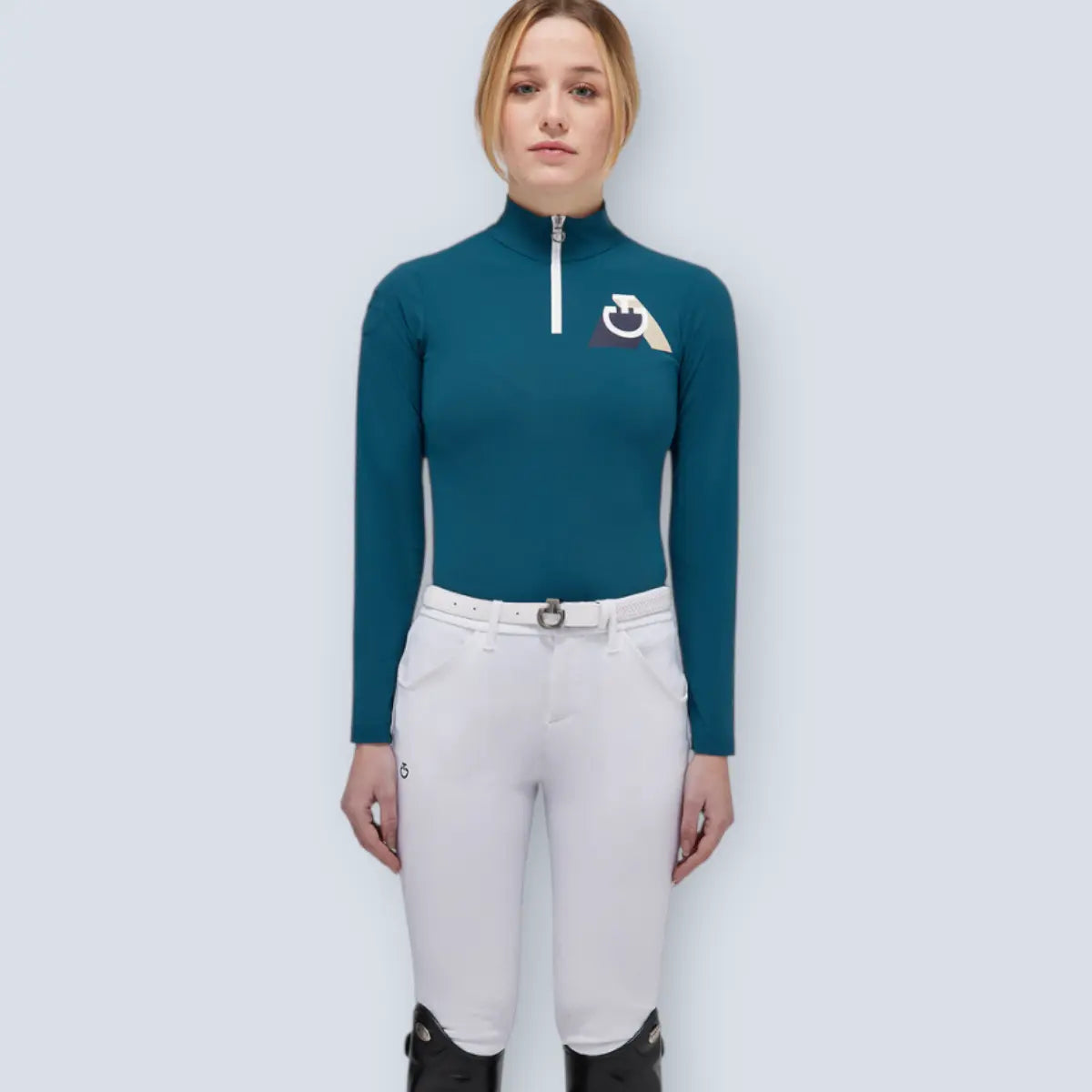 Cavalleria Toscana Girl´s Perspective Long Sleeve Jersey Zip
