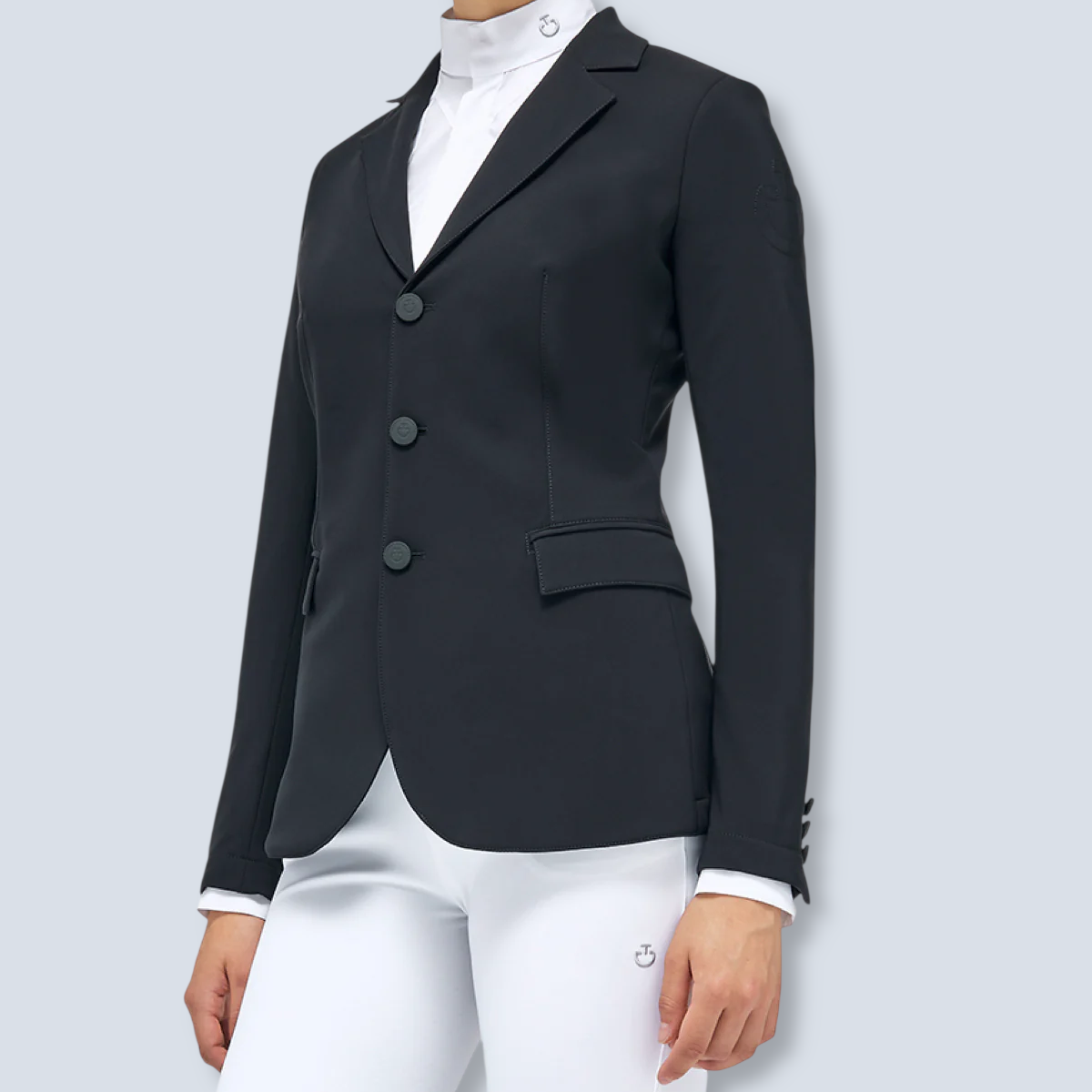 Cavalleria Toscana Women's American Jersey Hunter Riding Jacket-12