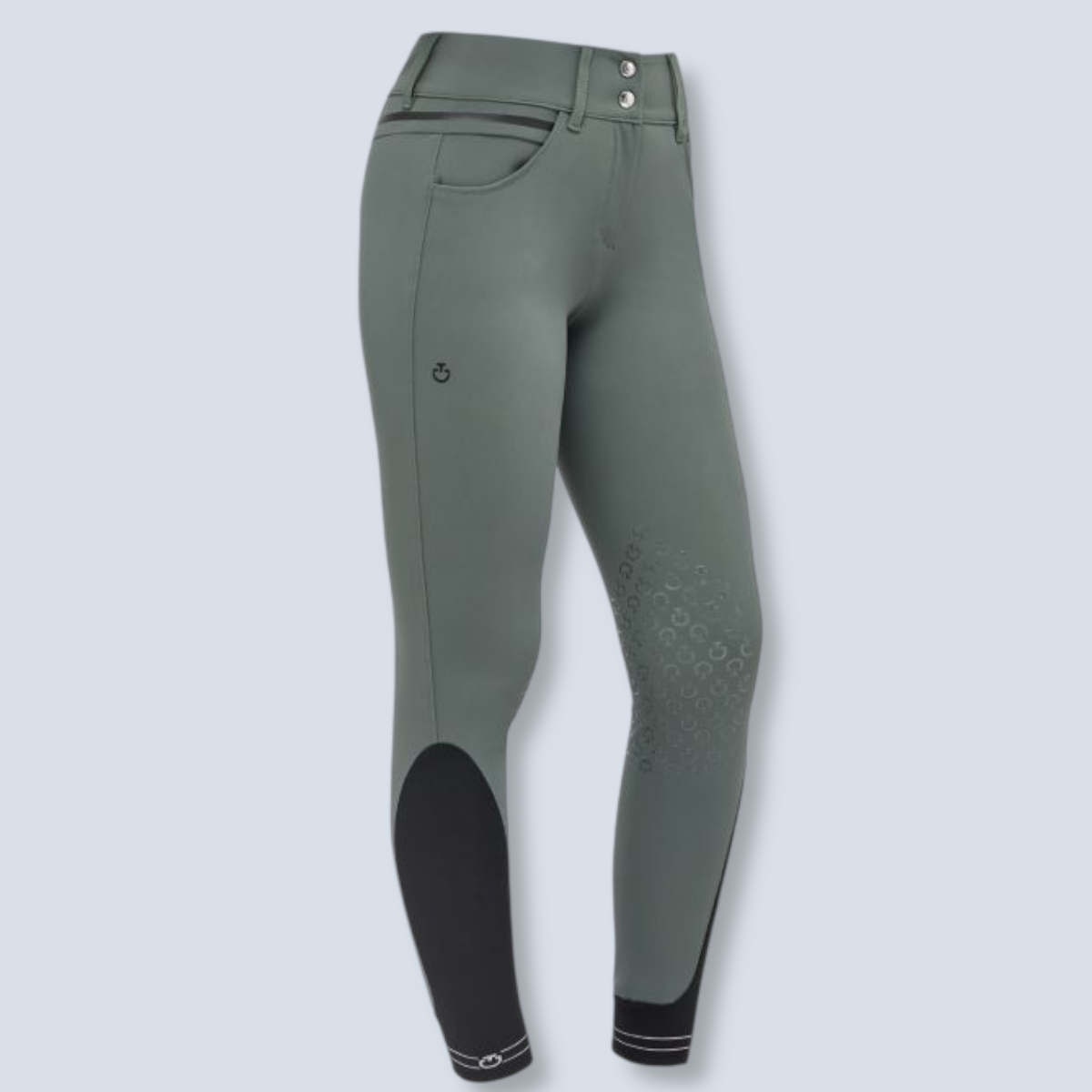 Cavalleria Toscana Women's Silicone Print Breeches