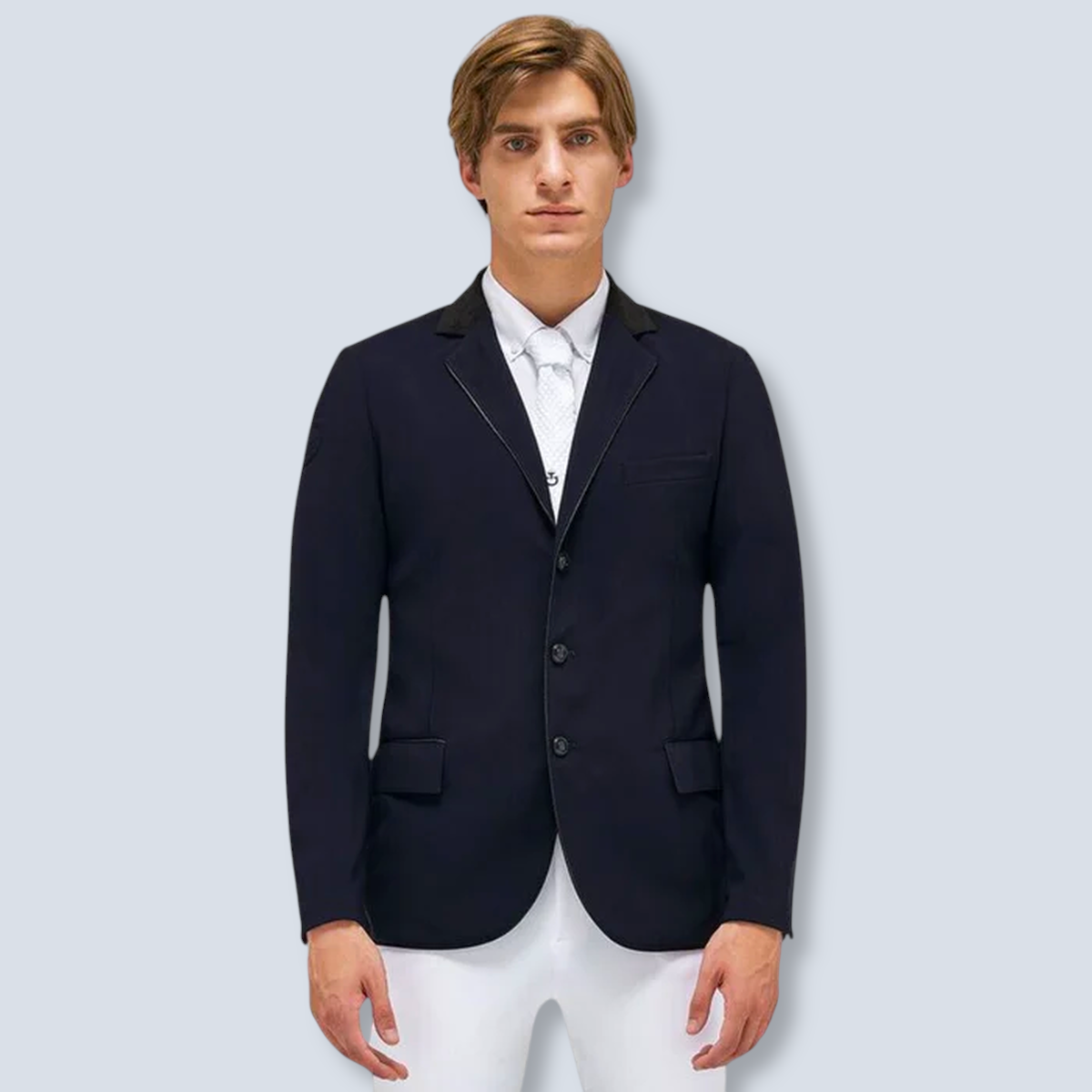 Cavalleria Toscana Men’s Lightweight Jersey Show Jacket