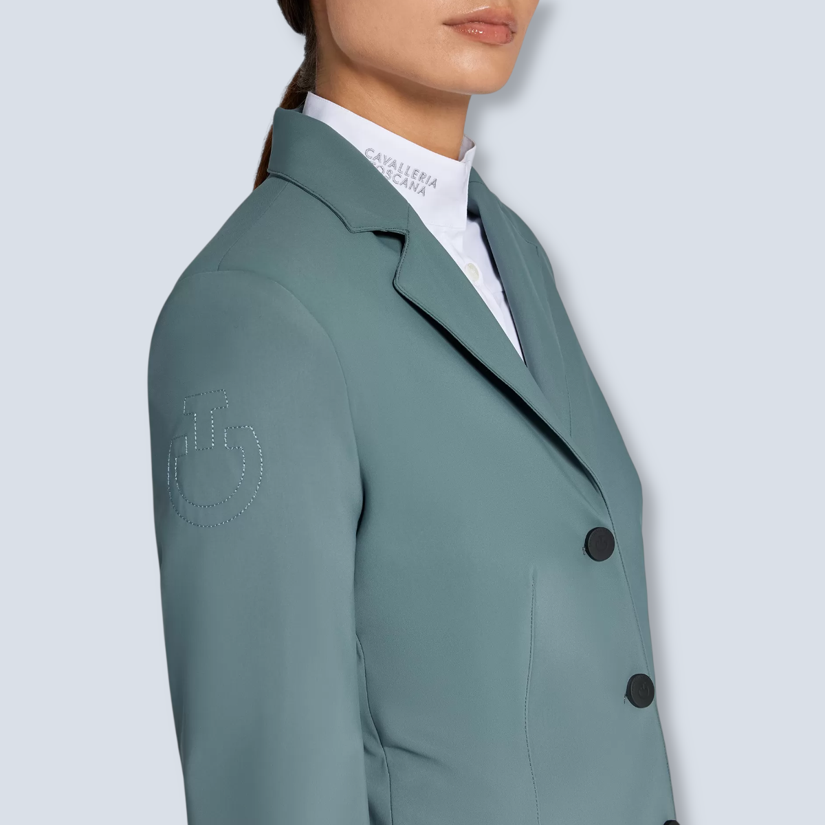 Cavalleria Toscana Women's American Jersey Hunter Riding Jacket-6