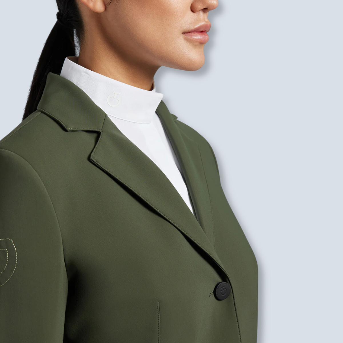 Cavalleria Toscana Women's American Jersey Hunter Riding Jacket-2