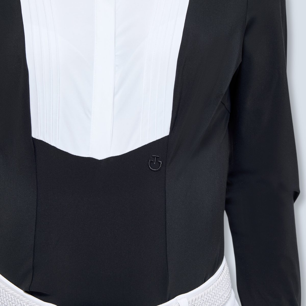 Cavalleria Toscana Women's American Long Sleeve Show Shirt-20