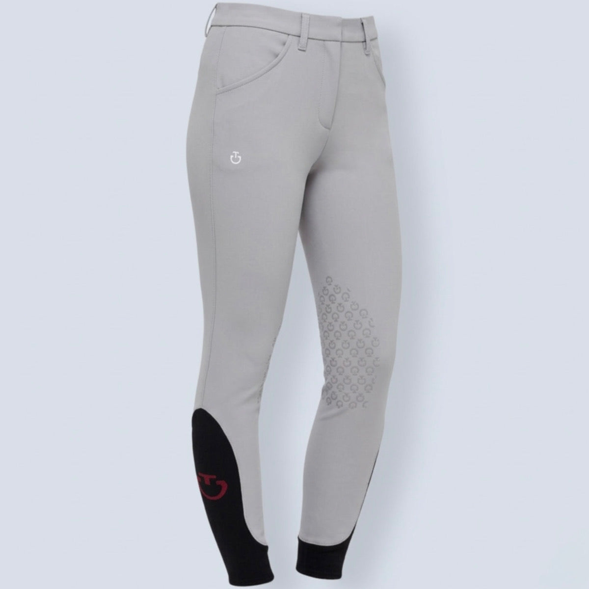 Cavalleria Toscana Girl’s Logo Grip Breeches-6