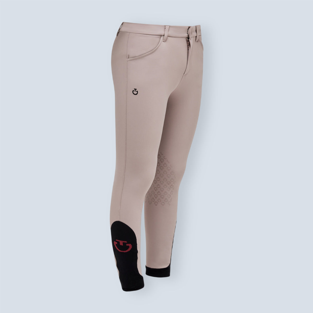 Cavalleria Toscana Girl’s Logo Grip Breeches-3