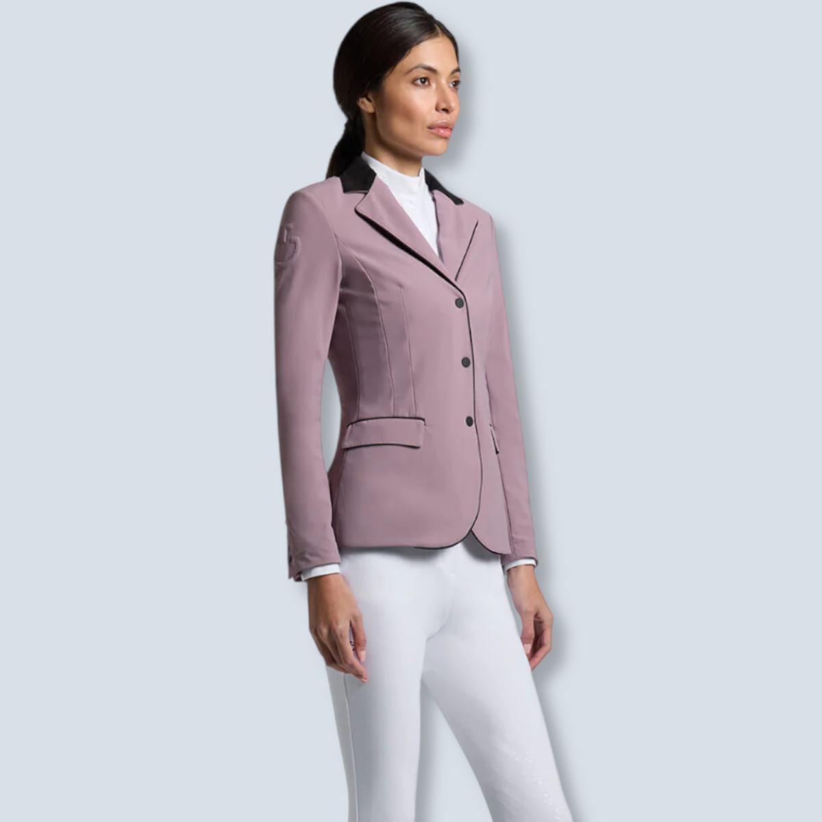 Cavalleria Toscana Women's GP Zip Show Jacket-3