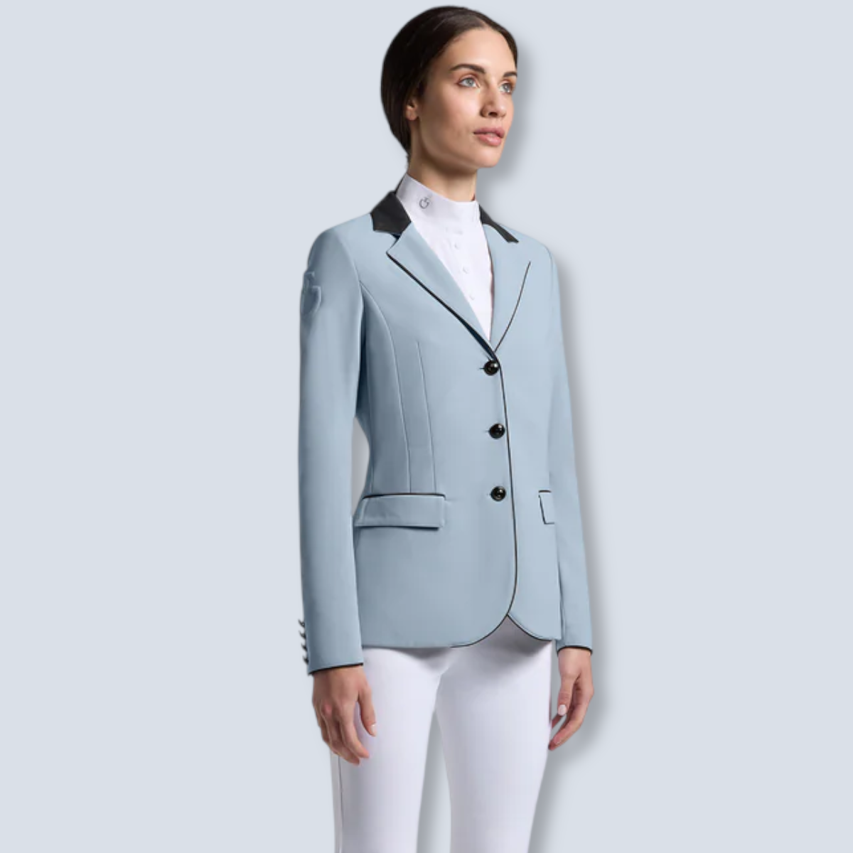 Cavalleria Toscana Women's GP Zip Show Jacket-2