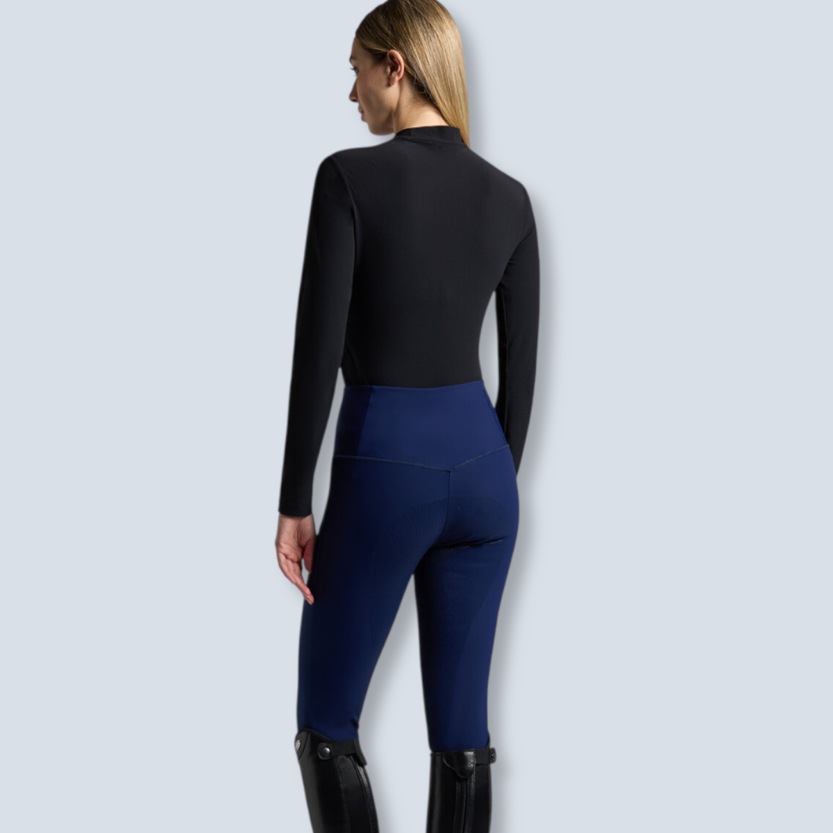 Cavalleria Toscana Women´s Jersey Long Sleeve Training Polo With 3D Stamp-2