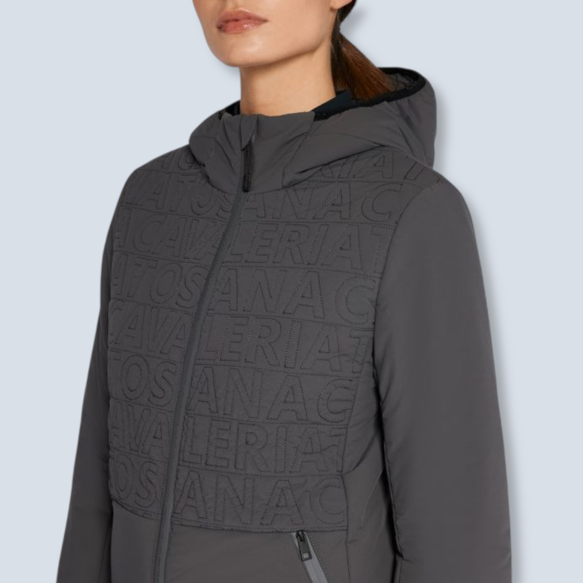 Cavalleria Toscana Women’s Lightweight Hood puffer jacket-3