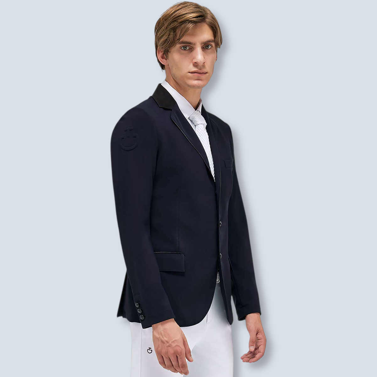Cavalleria Toscana Men's Zip Show Jacket-6