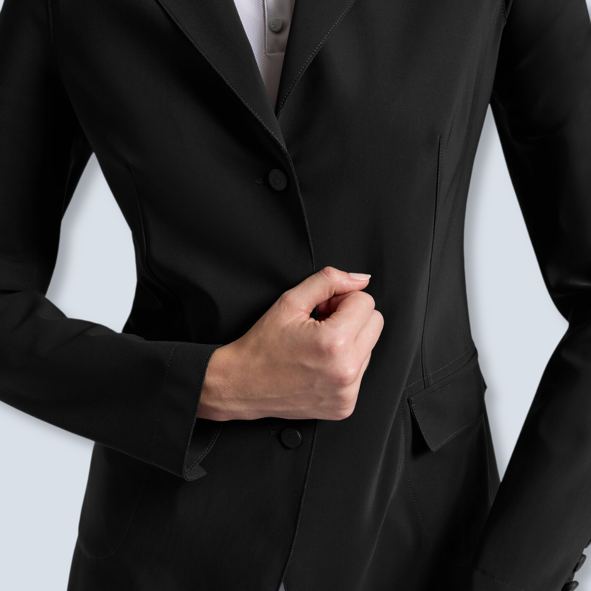 Cavalleria Toscana Women's Raw Cut Show Jacket-4