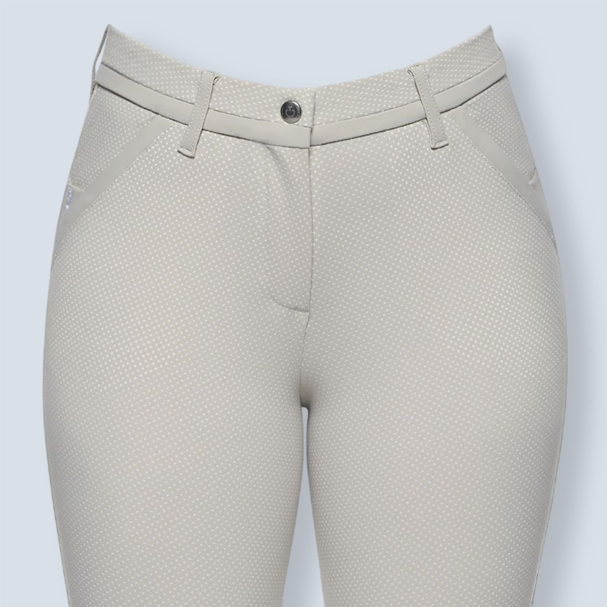 Cavalleria Toscana Women's Plaid Print Breeches-3