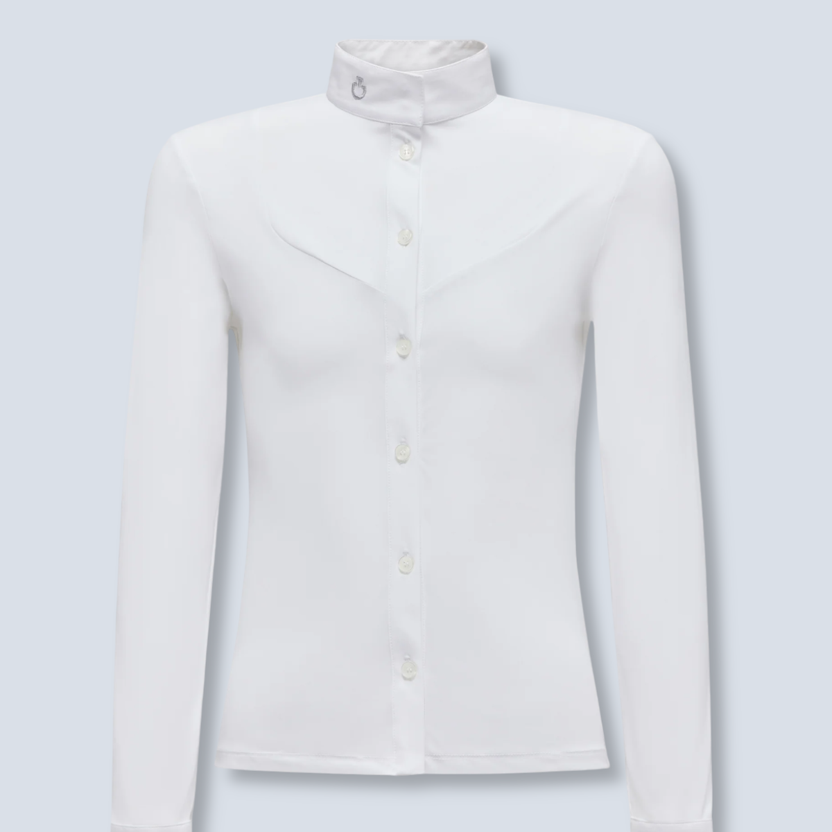 Cavalleria Toscana Girl´s Pentagon Bib Jersey Long Sleeve Show Shirt-1