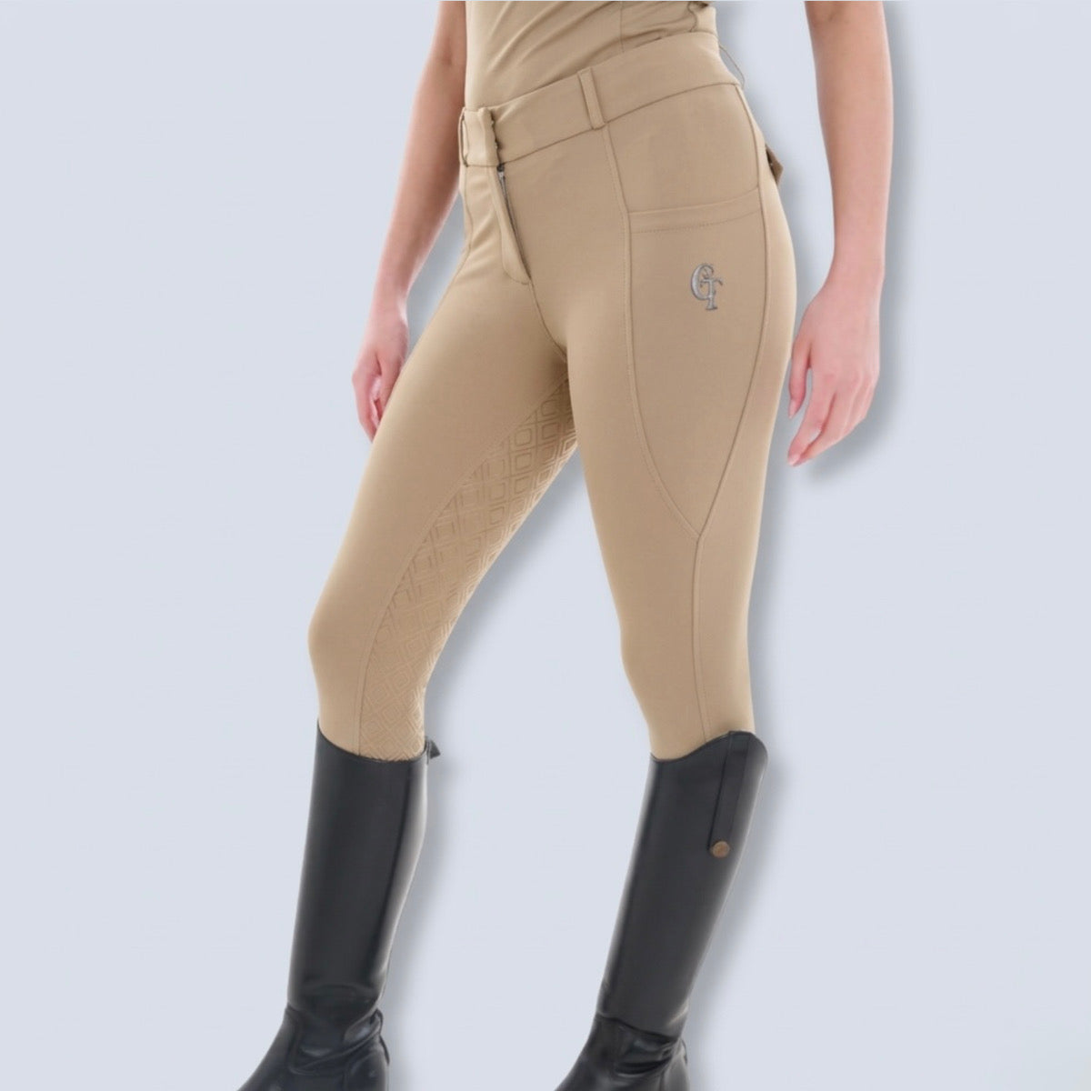 Cavalleria Toscana Young Rider Unisex Breeches-3