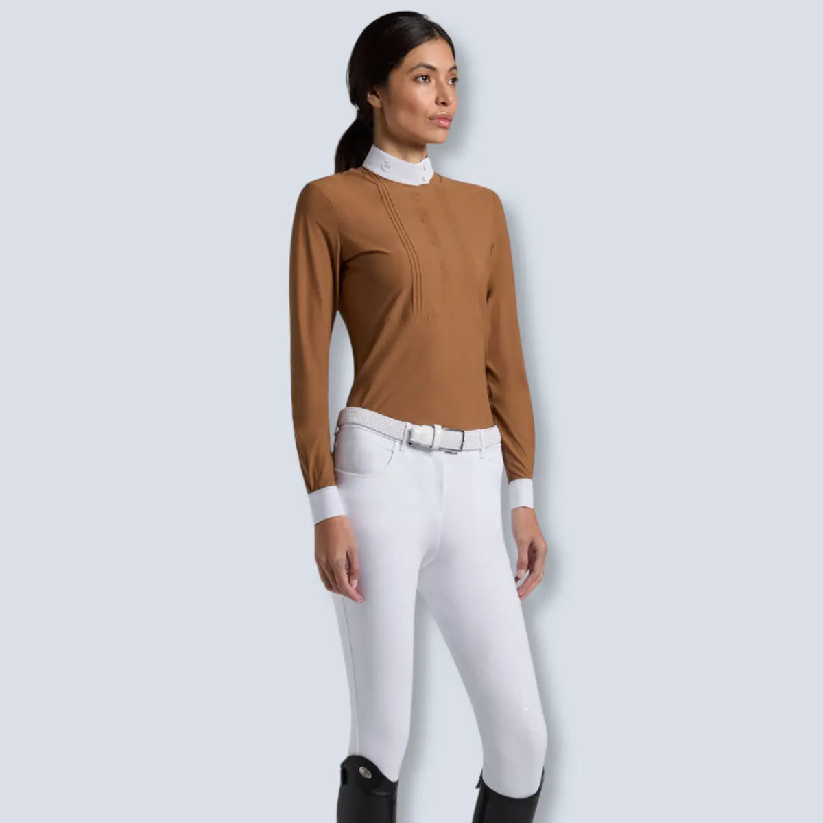 Cavalleria Toscata Long Sleeve Heat Sealed Bib Show Shirt