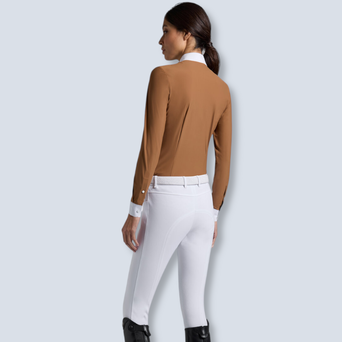 Cavalleria Toscata Long Sleeve Heat Sealed Bib Show Shirt-3