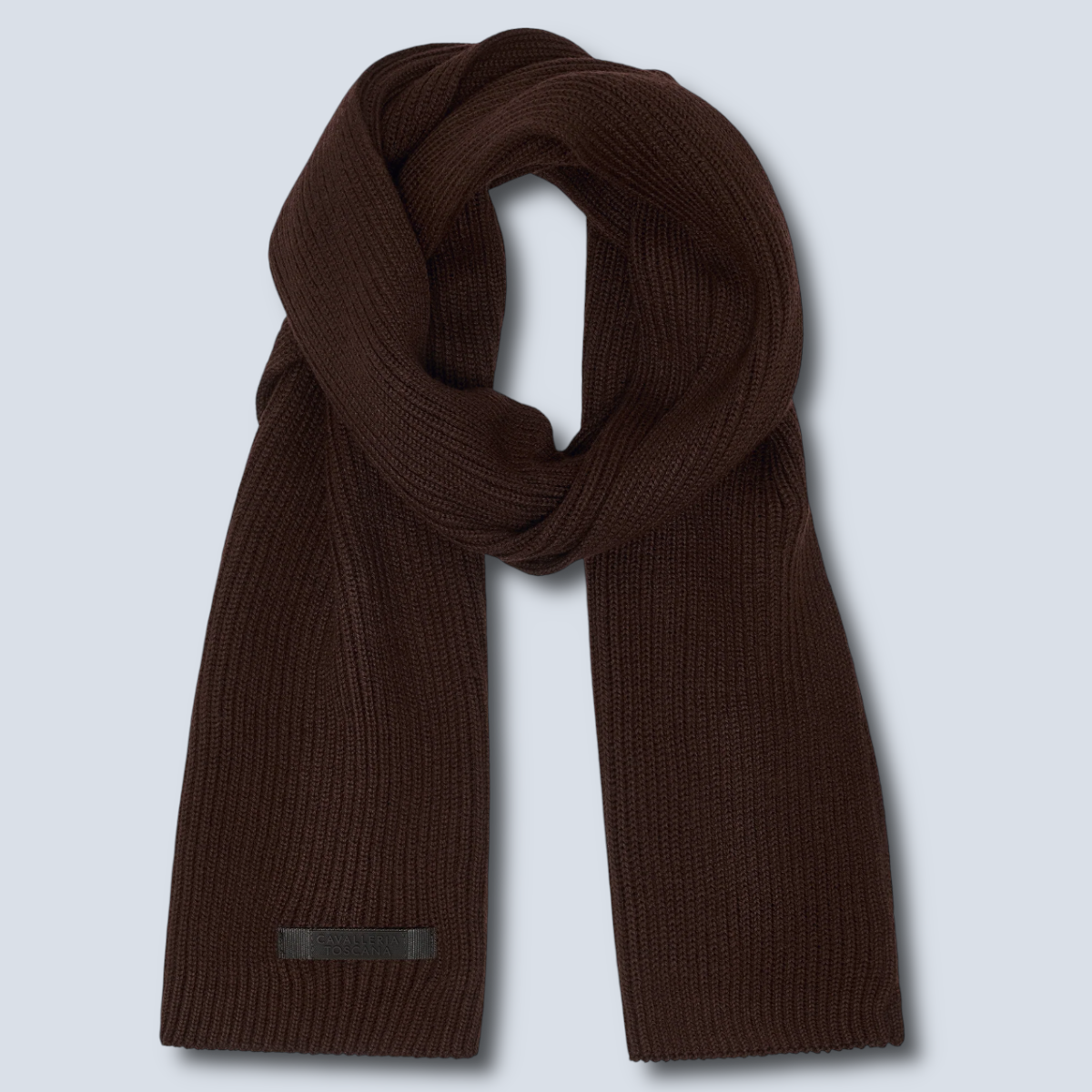 Cavalleria Toscana Label Merino Wool Scarf
