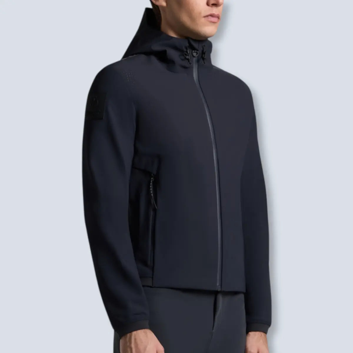 Cavalleria Toscana Women's Perforated Jersey Softshell Jacket-2