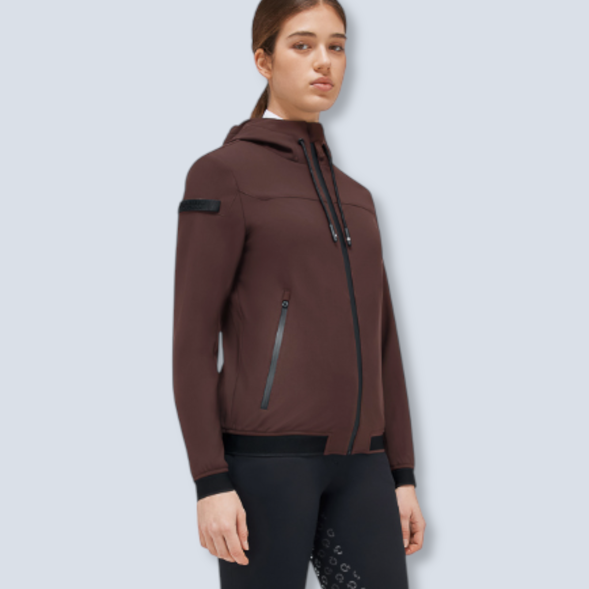 Cavalleria Toscana:Jersey +Velvet Hood Jkt