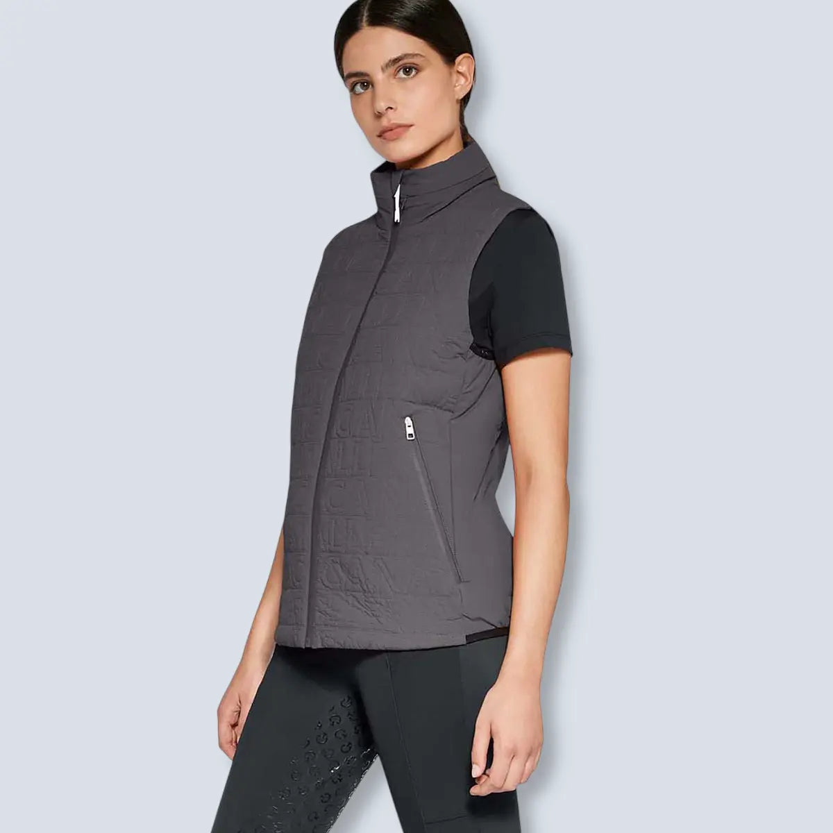 Cavalleria Toscana Women’s Lightweight Hood puffer Vest