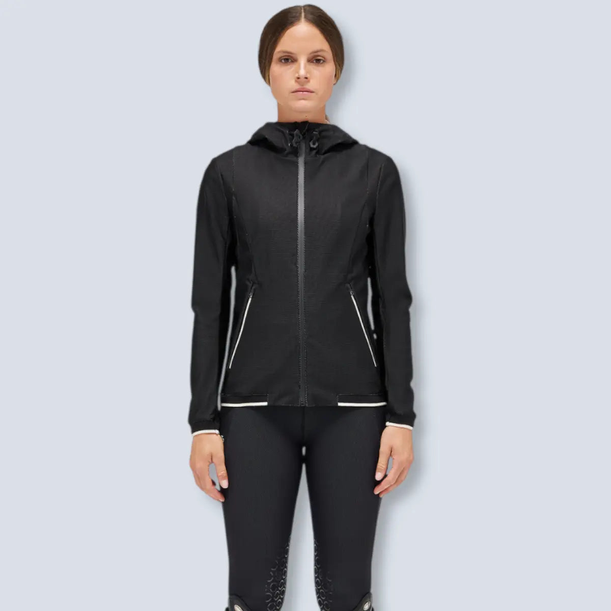 Cavalleria Toscana Women’s Perforated Jersey Softshell