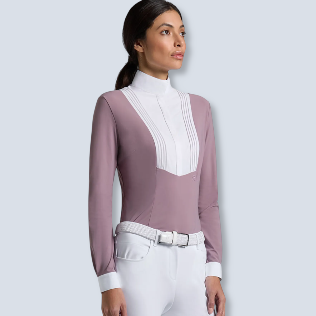 Cavalleria Toscana Women´s American Long Sleeve Show Shirt