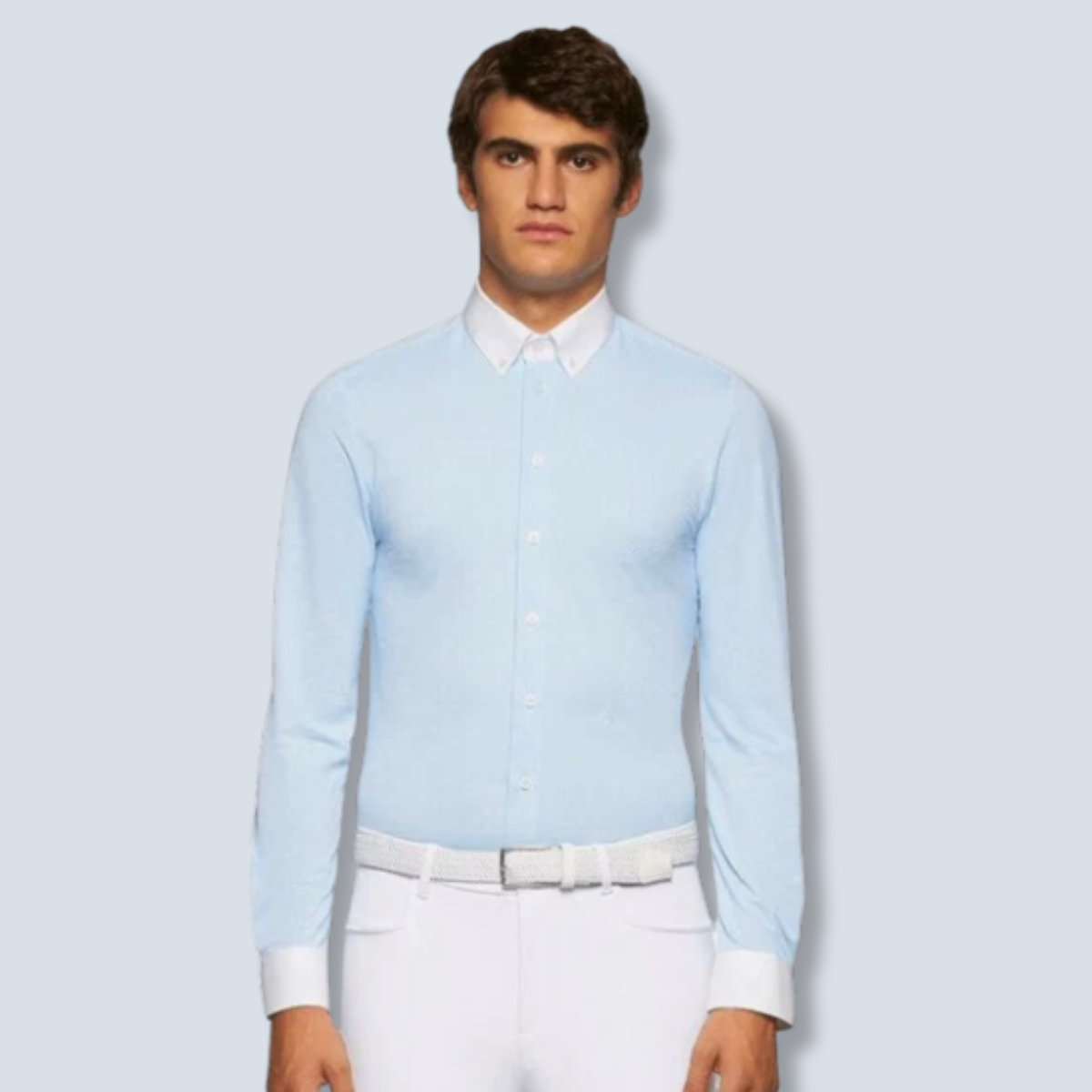 Cavalleria Toscana Men's Guibert Shirt Long Sleeve-4