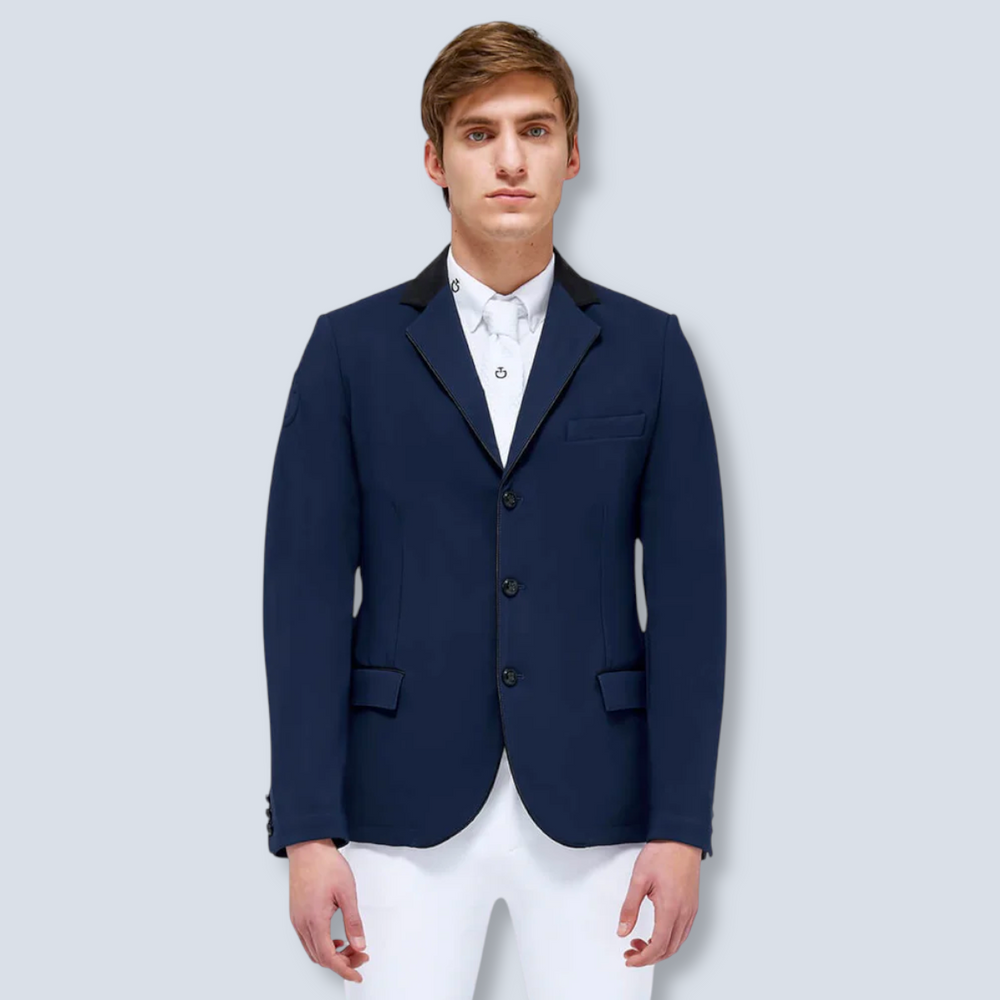 Cavalleria Toscana Men's GP Perforated Show Jacket