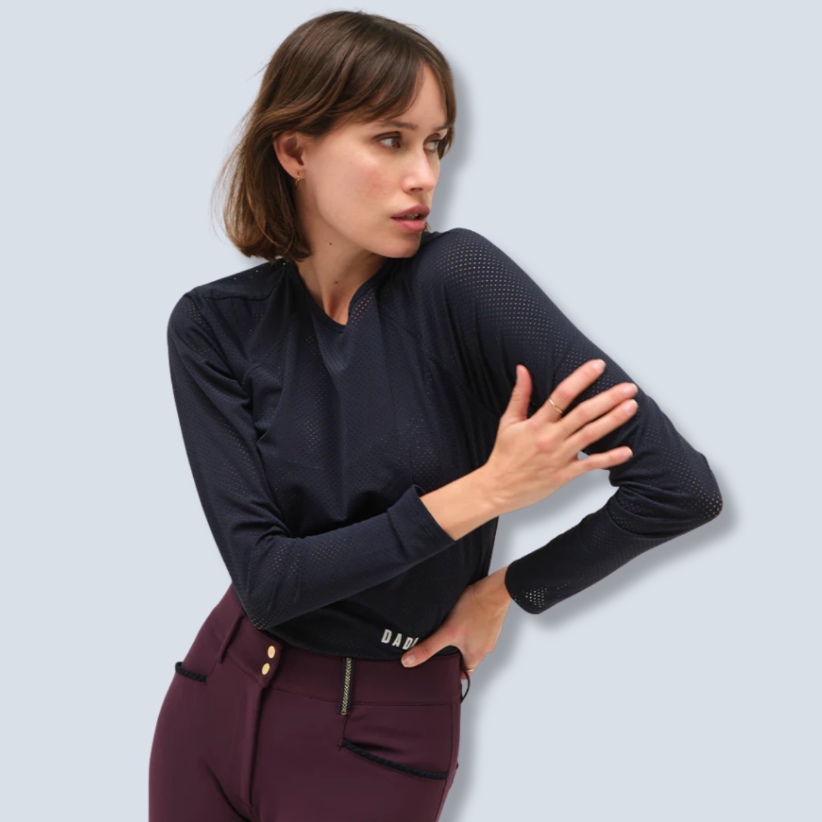 Dada Jazz Long Sleeve Technical Riding Shirt-6