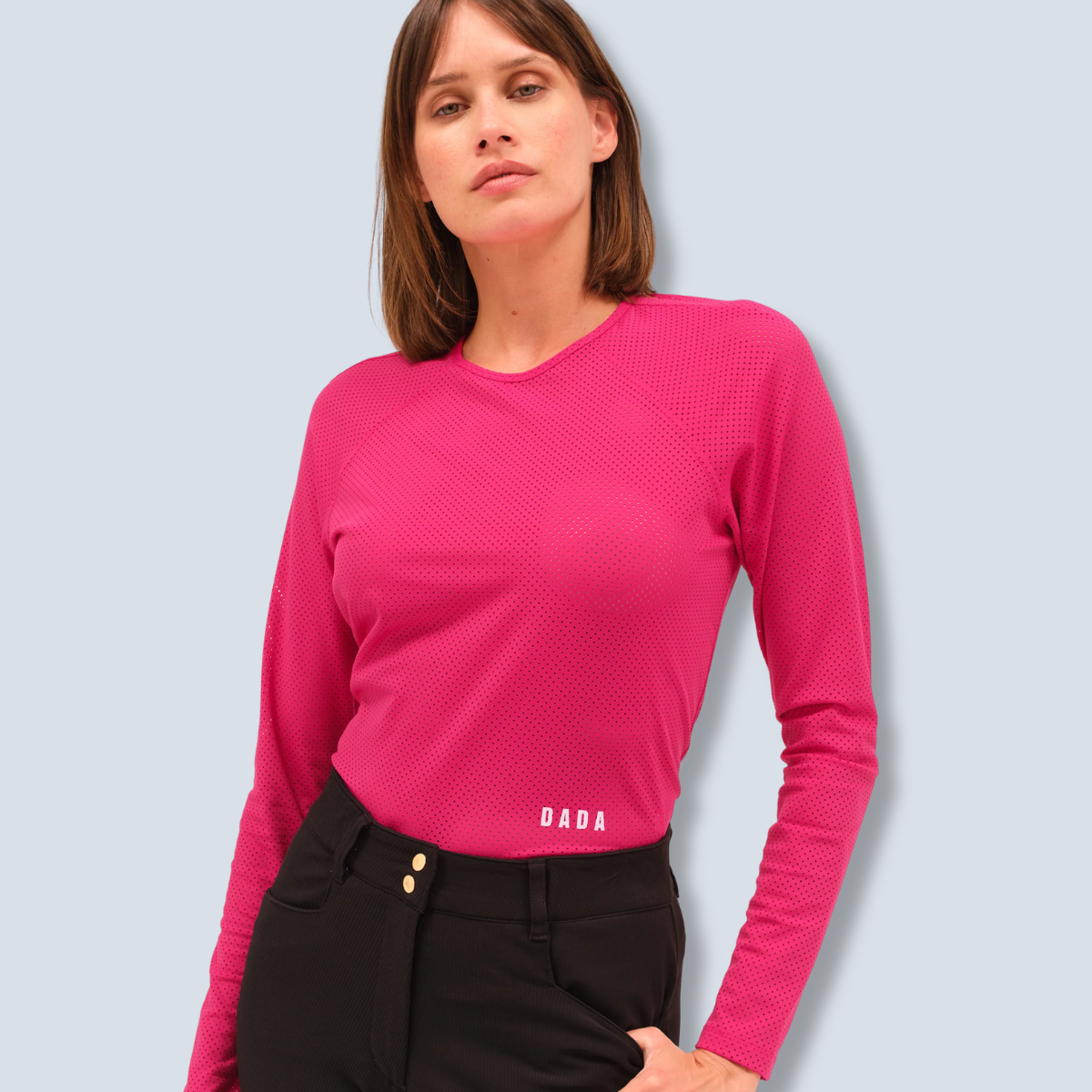 Dada Jazz Long Sleeve Technical Riding Shirt-3