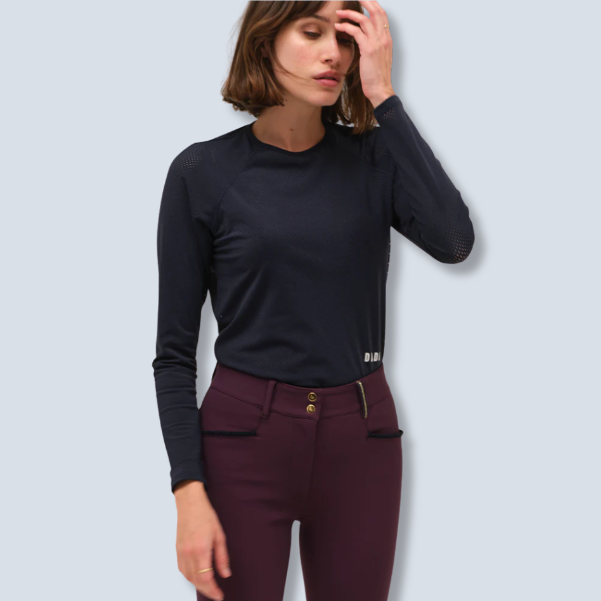 Dada Jazz Long Sleeve Technical Riding Shirt-5