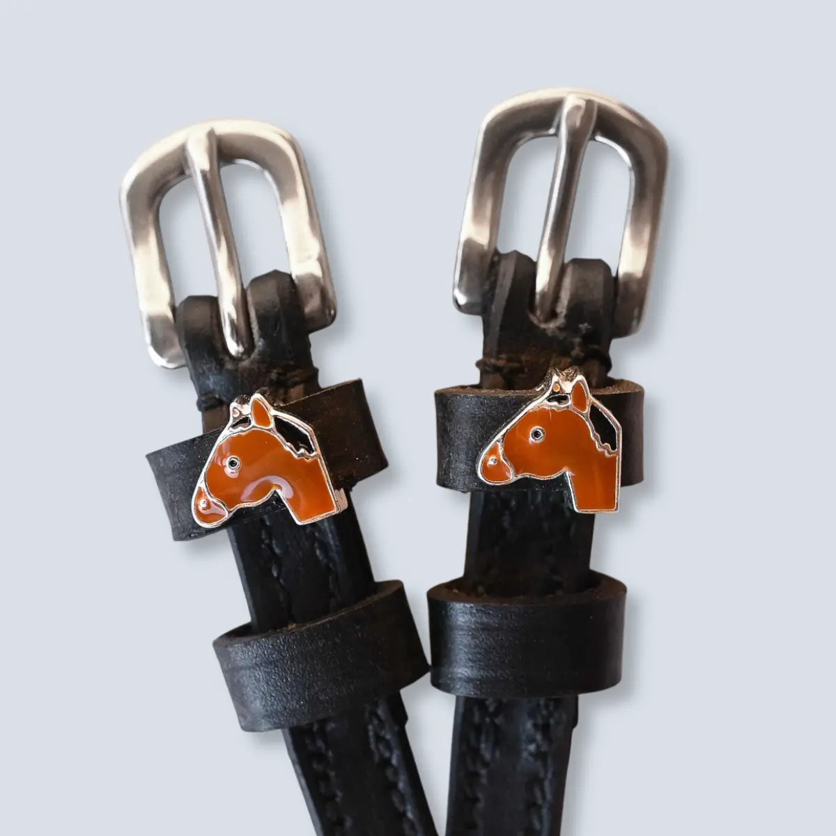 Dreamers & Schemers Bay Horse Spur Straps