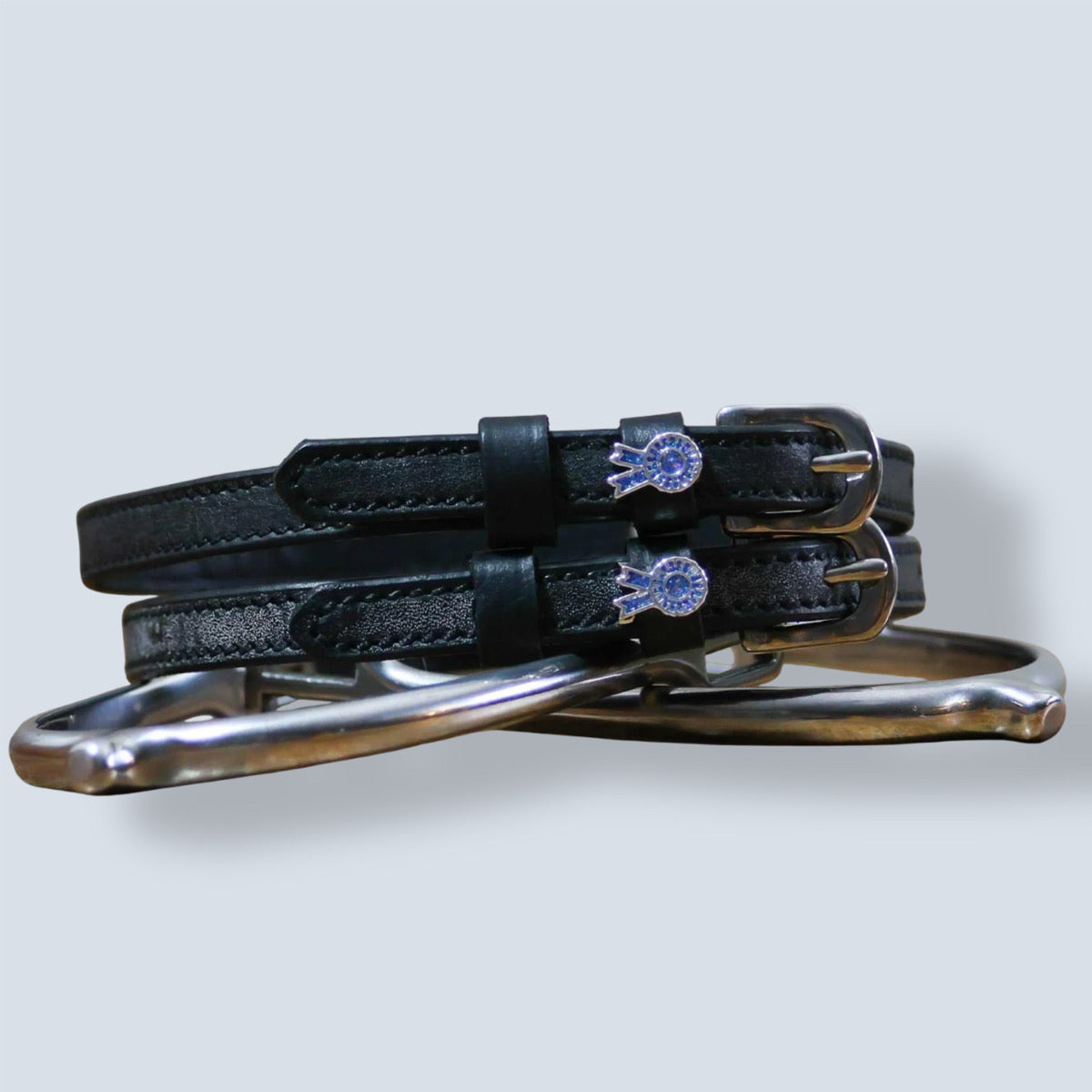 Dreamers & Schemers Blue Ribbon Spur Straps-4