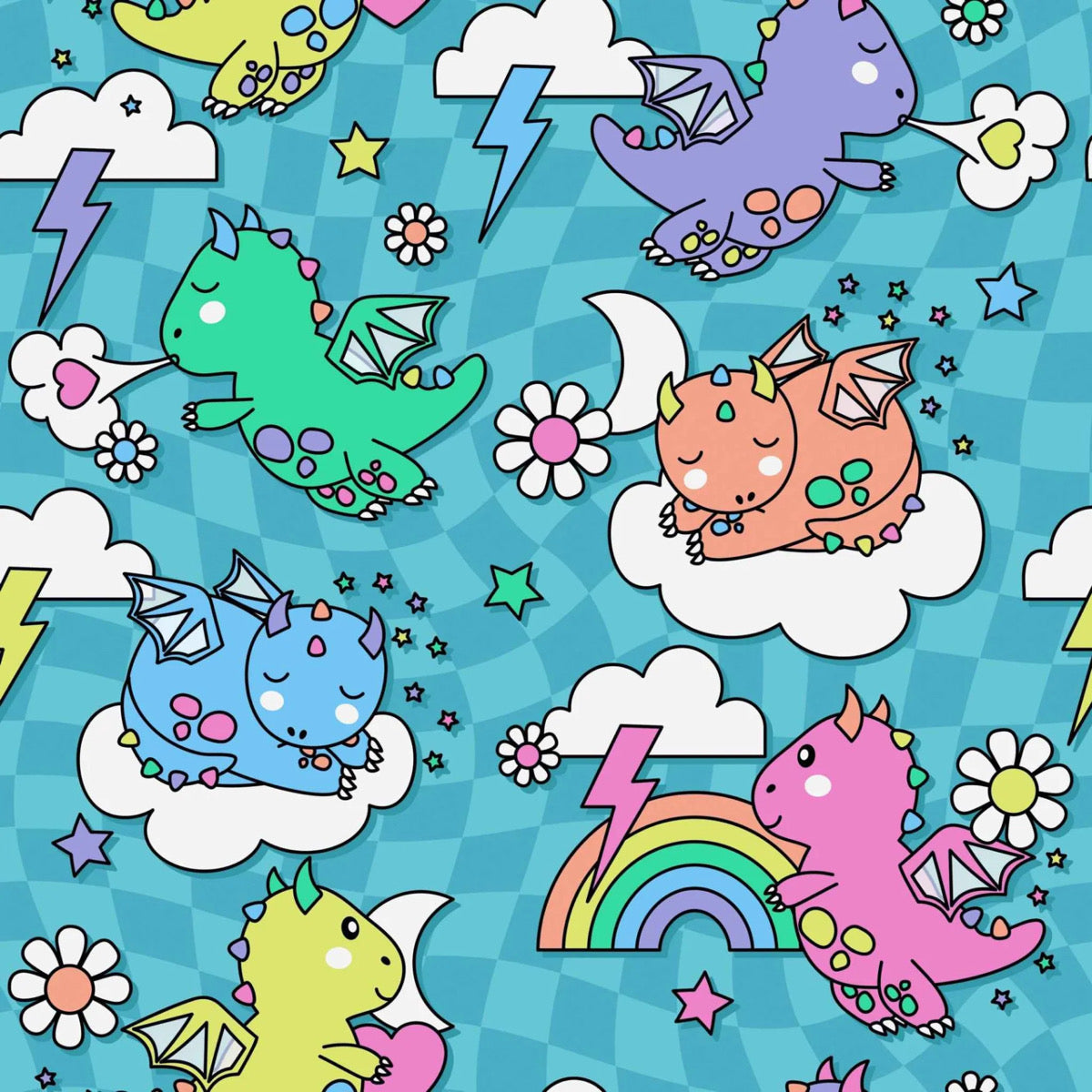 Dreamers & Schemers Dragon Dreams Youth Pair & A Spare Socks-4