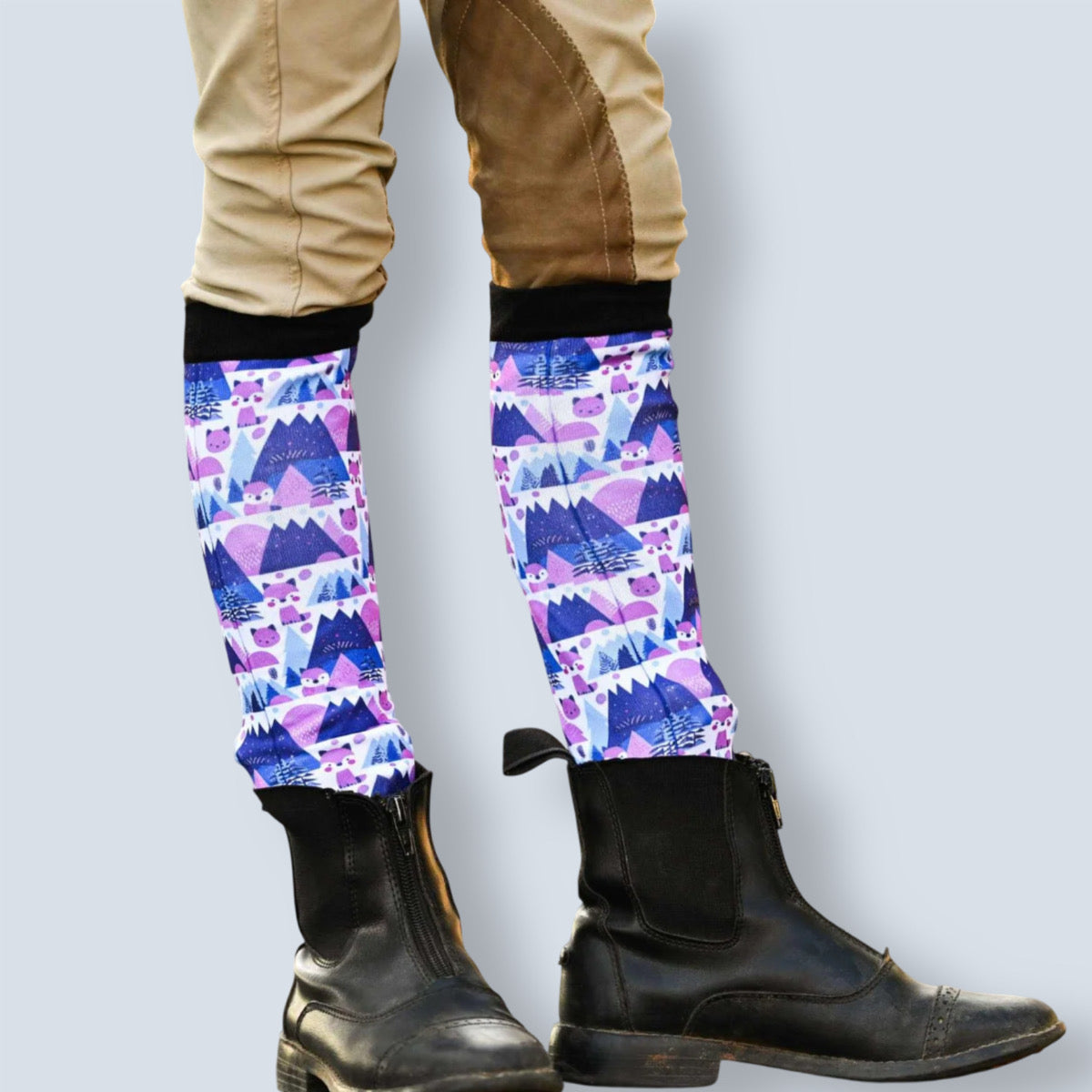 Dreamers & Schemers Foxy Flurries Younth Pair & a Spare Socks-2
