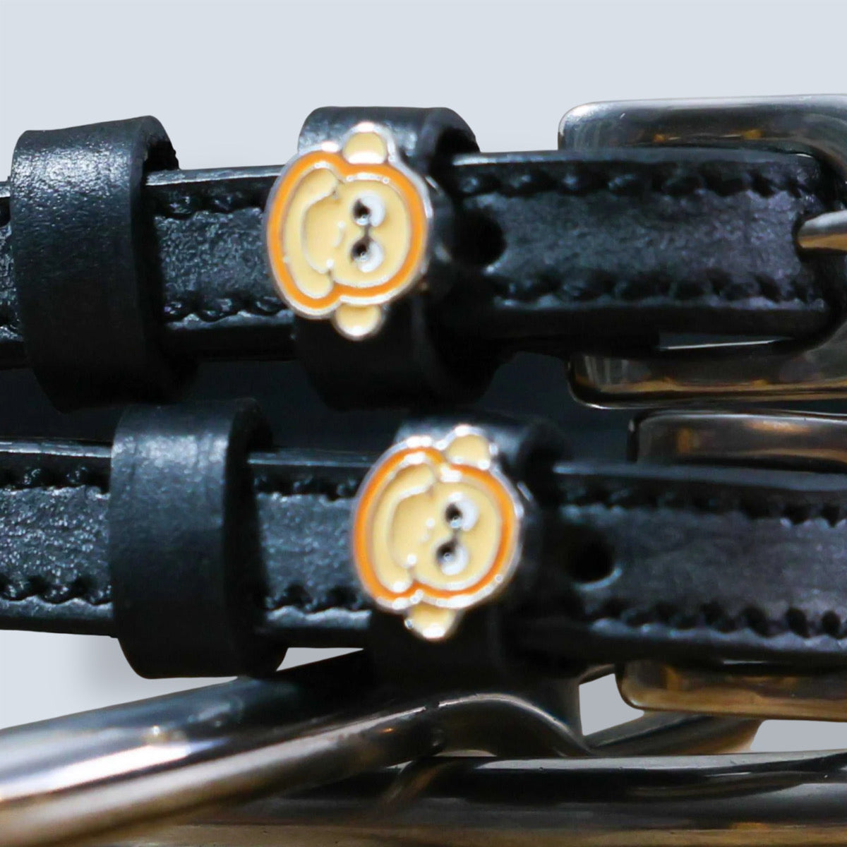 Dreamers & Schemers Monkey Faces Spur Straps-2