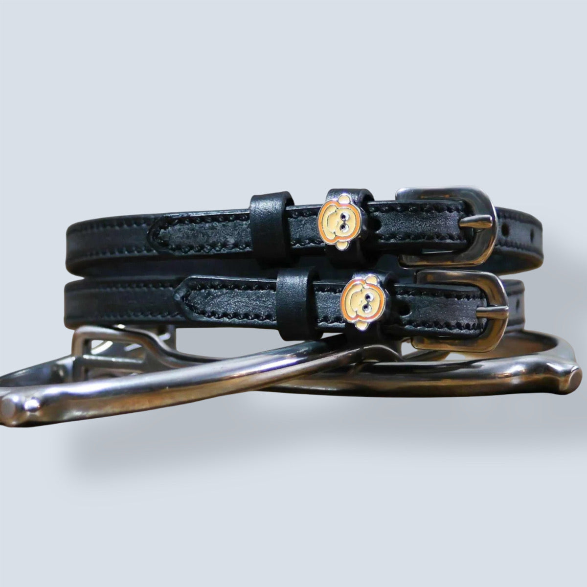 Dreamers & Schemers Monkey Faces Spur Straps-3