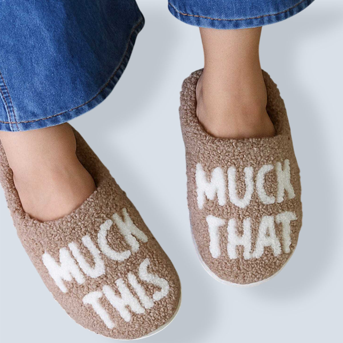 Dreamers & Schemers Muck This Slippers-2