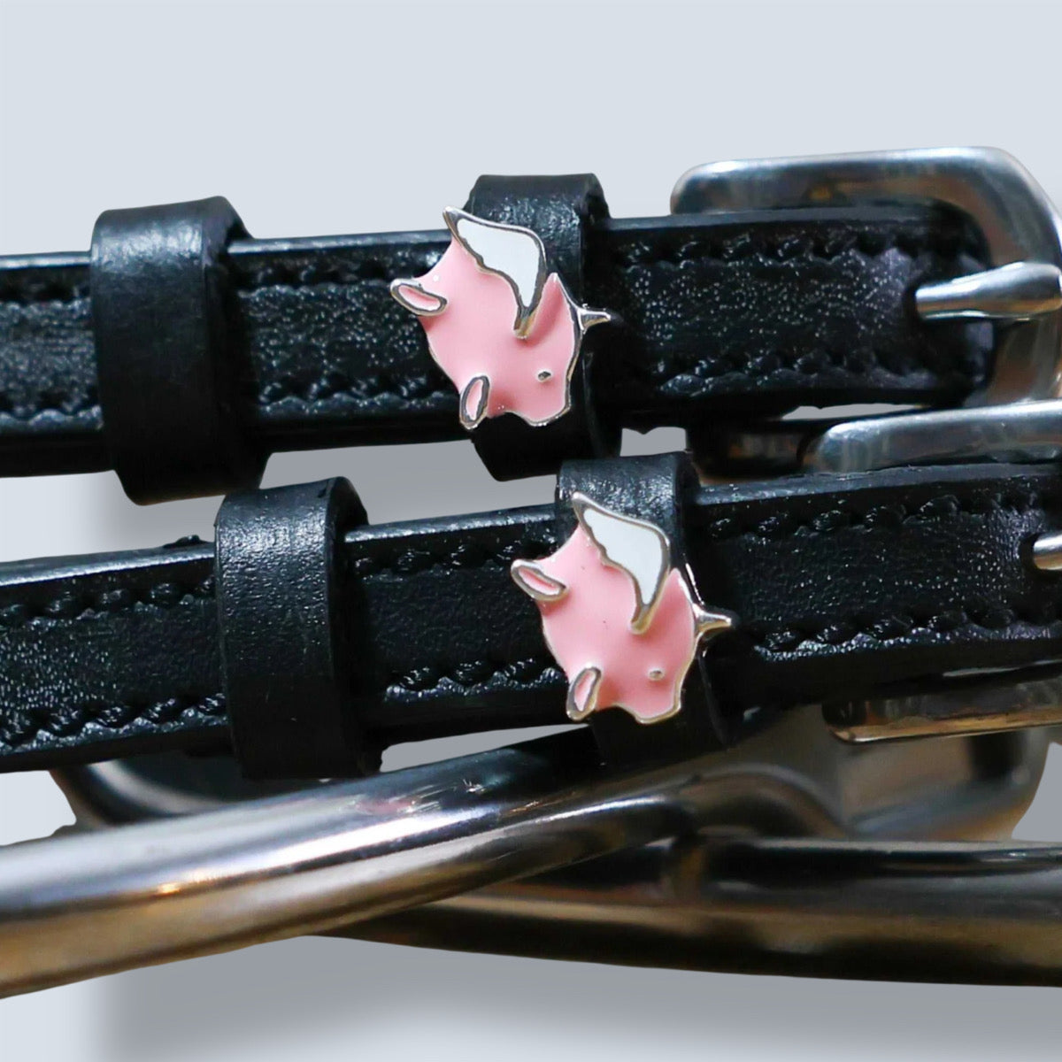 Dreamers & Schemers Pigs Fly Spur Straps-3