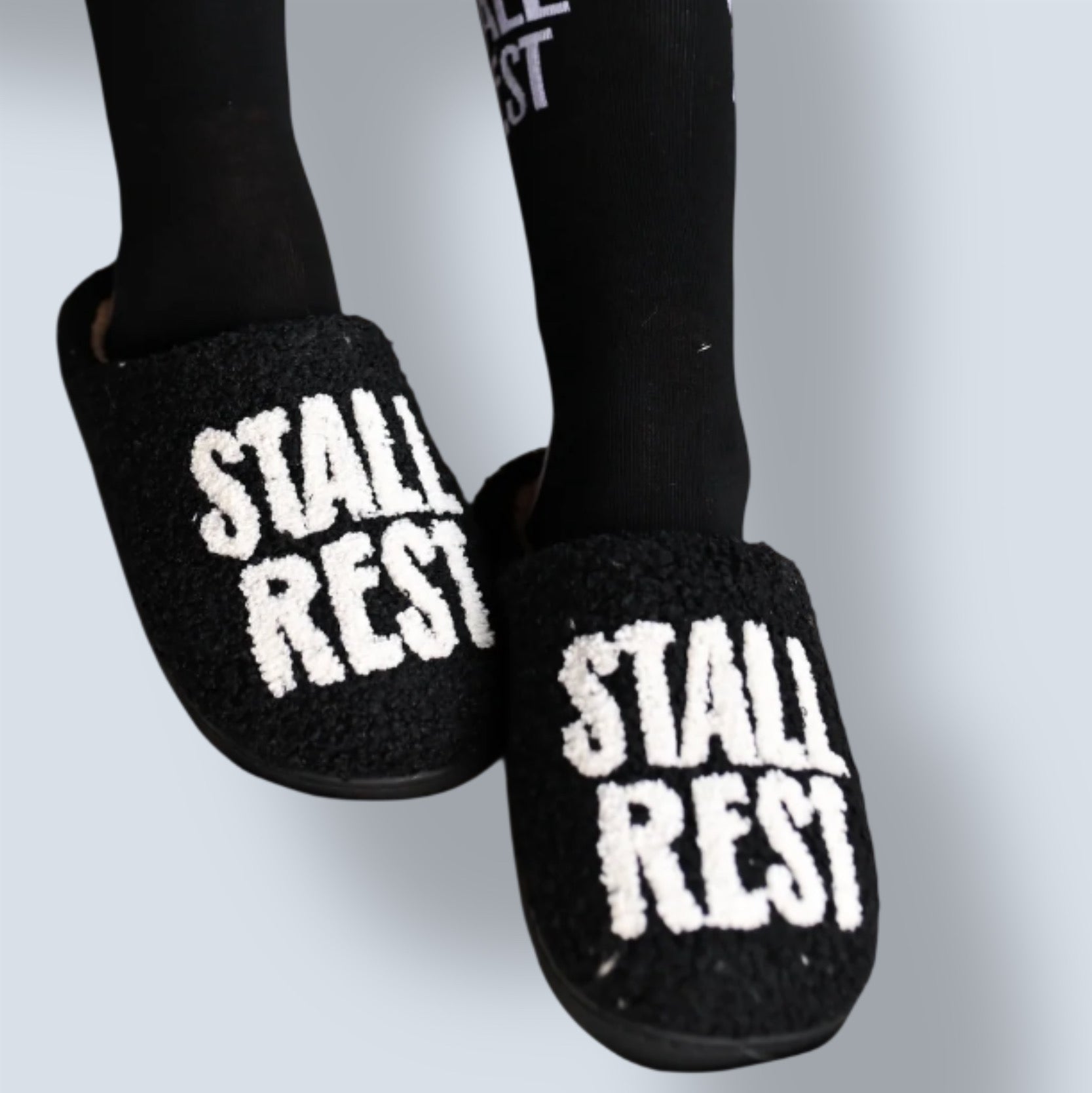 Dreamers & Schemers Stall Rest Slippers-2