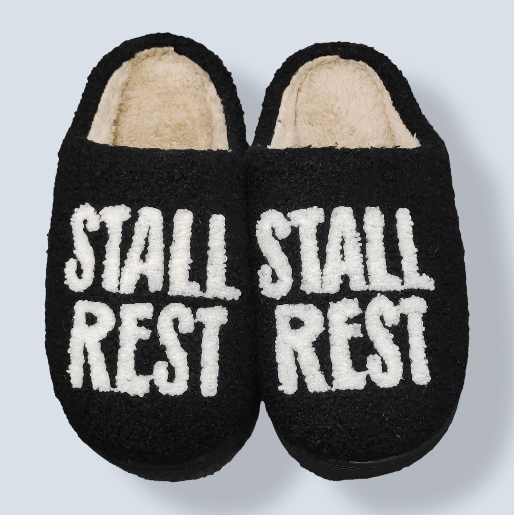 Dreamers & Schemers Stall Rest Slippers-1