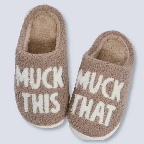 Dreamers & Schemers Muck This Slippers