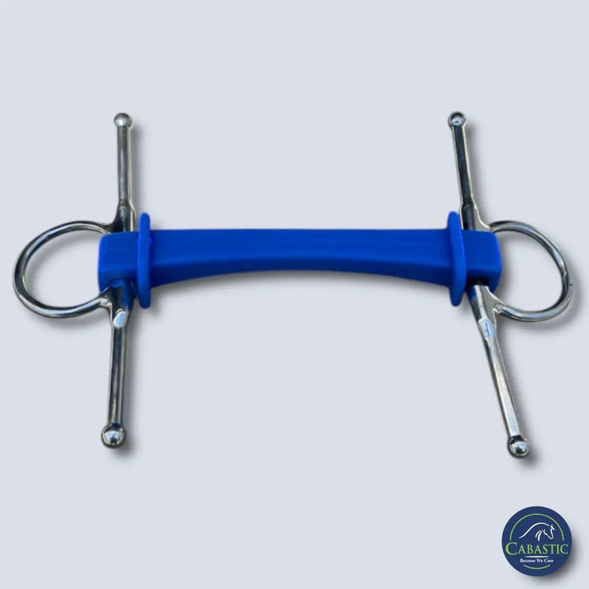 Cabastic Siloflex Full Cheek Snaffle with Flexible Mouth - 13.5