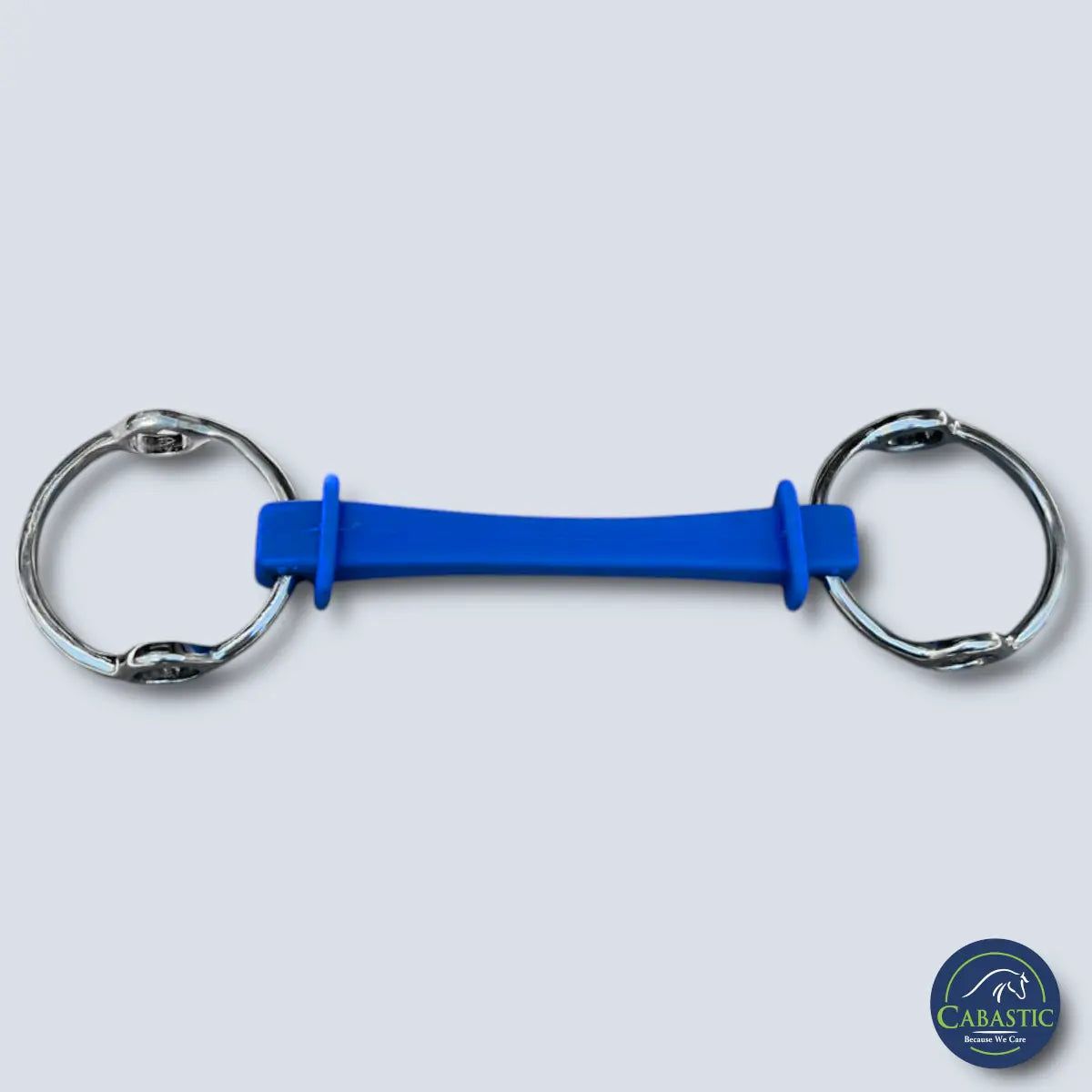 Cabastic Siloflex Gag Bit with Flexible Mouth - 13.5