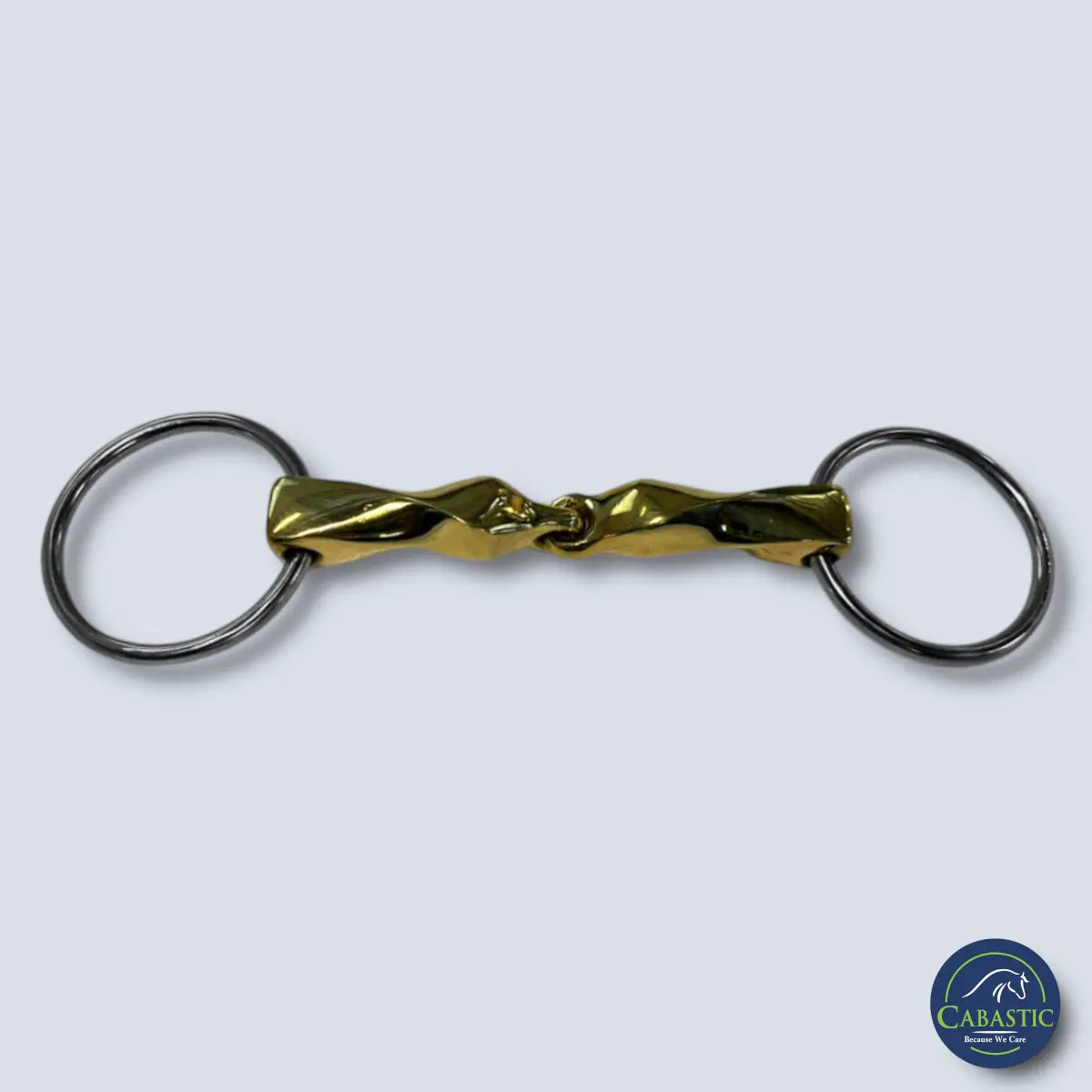 Cabastic Brass Twisted Loose Ring Bit - 13.5
