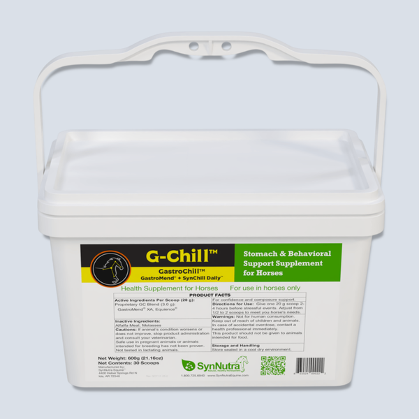 G-Chill™ – Stomach & Behavioral Support Supplements for Horses