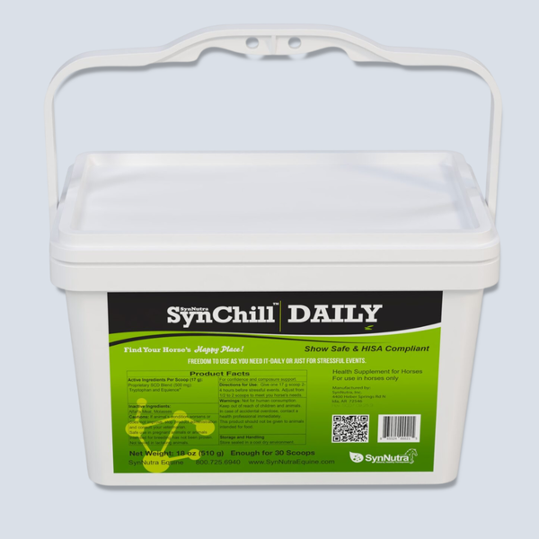 SynNutra SynChill Daily – Horse Confidence Support Supplement