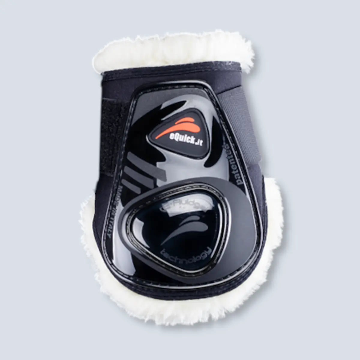eQuick eShock Legend Rear Fluffy Velcro