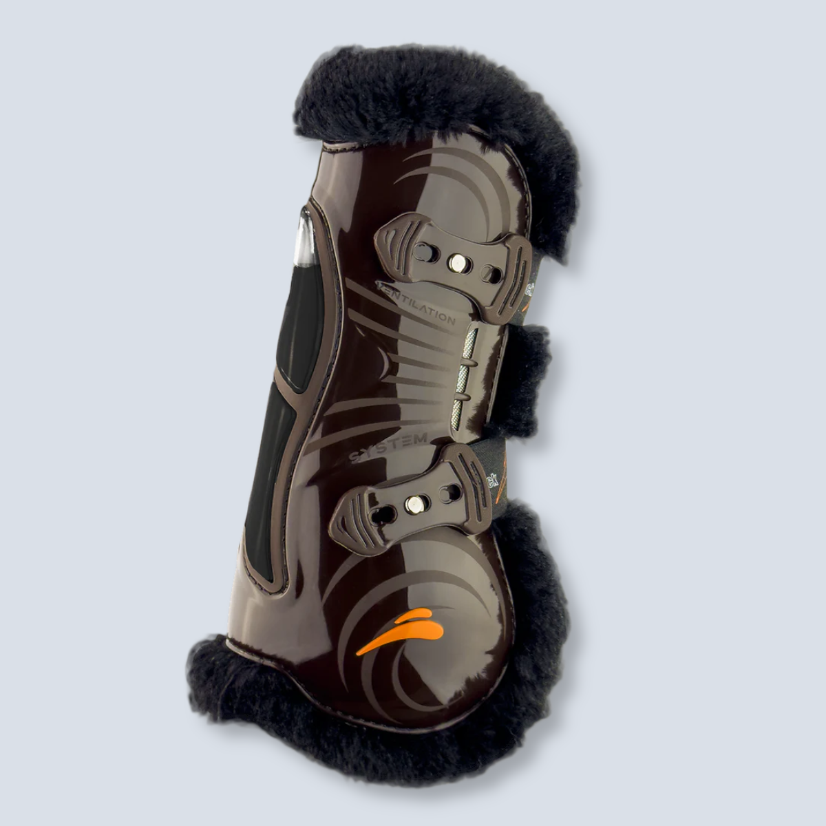 eQuick eAirshock Legend Fluffy Front Tendon Boot-2
